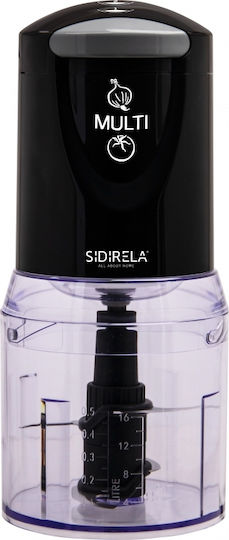Sidirela Πολυκόπτης Multi 400W με Δοχείο 500ml Μαύρος