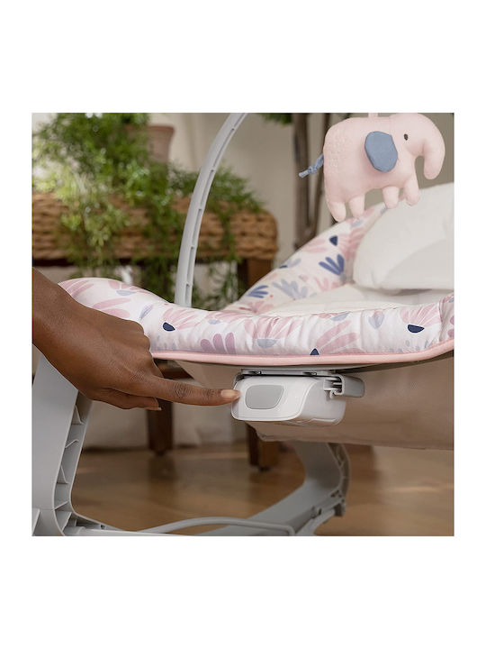 Ingenuity Elektrisch Baby Relax Keep Cozy mit Vibration Pink für Kind bis 18kg