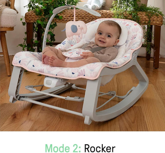 Ingenuity Ηλεκτρικό Relax Μωρού Keep Cozy με Δόνηση Pink για Παιδί έως 18kg