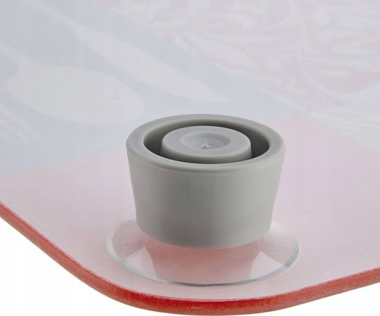 Protective Cooker Plates Flowers 2 Pieces Glass 52 x 30 Cm