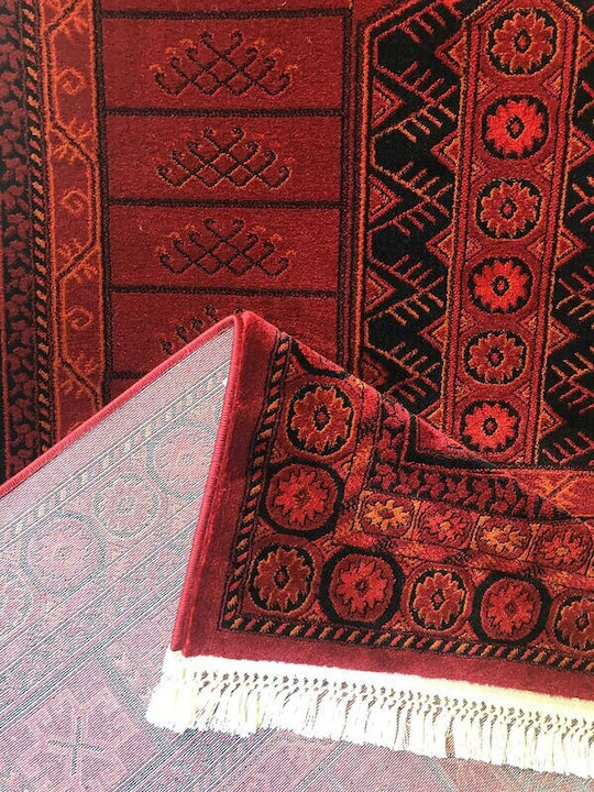 Koulis Carpets 7451A Modern Bedroom Rugs Set Red 68-69-0107 3pcs