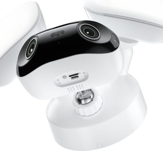 Reolink Floodlight Series IP Surveillance Camera Wi-Fi 4K Waterproof with Two-Way Communication and 2.8mm Lens