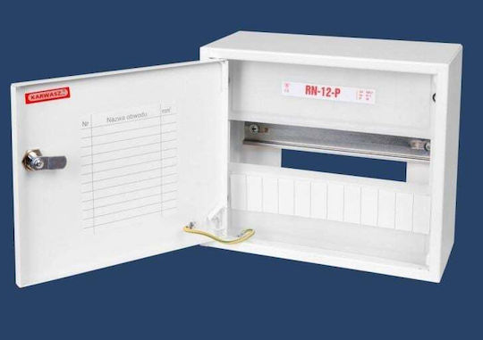 Karwasz Wall mounted 12-Elements Fuse Box with 1 Row