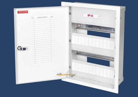 Modular Switchboard 2x12 Flush Mounted IP30 RP-24 Z