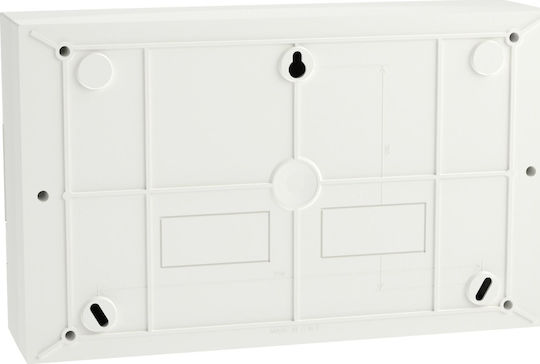 1x12 Surface Mounted Modular Switchgear Ip40 Easy9 Ez9eu-1-12-nt-p Door White Ez9eud112