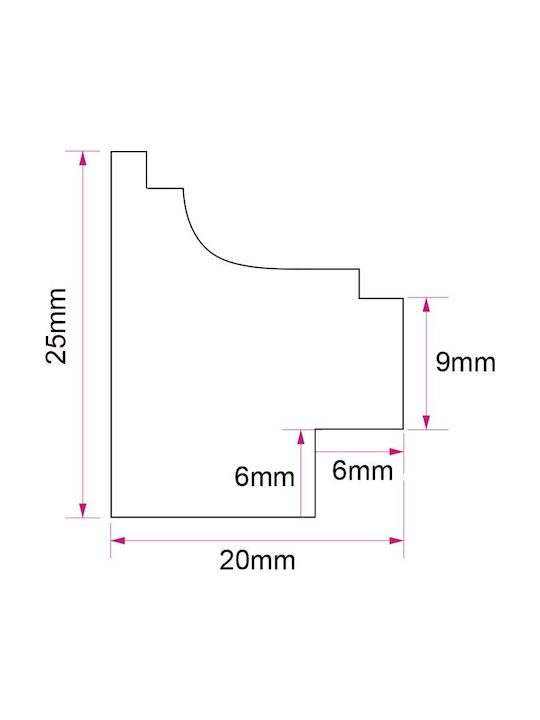 Focus Plastic Photo Frame With Black Frame
