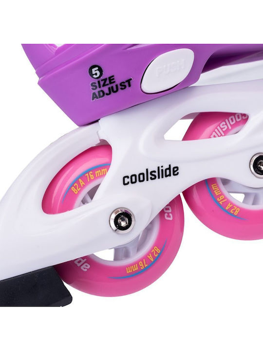 Coolslide Inline Ролери Бели Детски Coolslide Inline Ролери Бели Детски