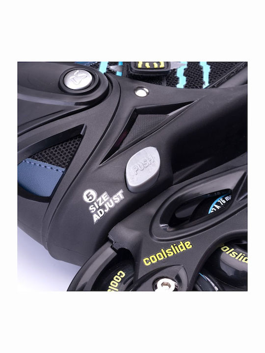 Coolslide Inline Rollers Μαύρα Παιδικά