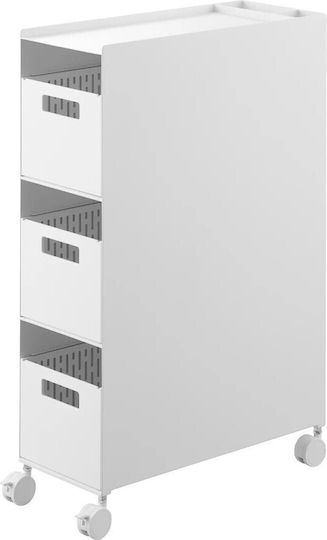 Yamazaki Tower Trolley White Yamazaki Tower Trolley White
