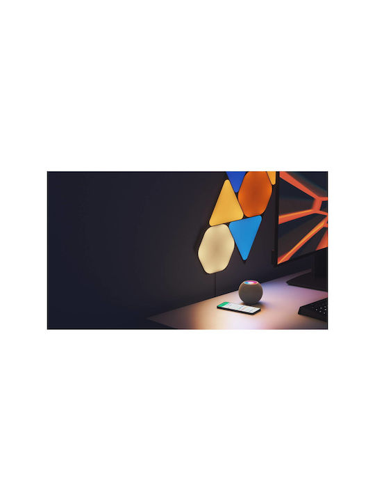 Nanoleaf Διακοσμητικό Φωτιστικό Shapes LED RGBW 9τμχ 20εκ.