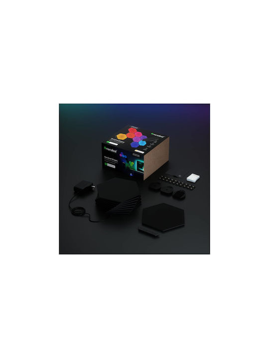 Nanoleaf Διακοσμητικό Φωτιστικό Shapes LED RGBW 9τμχ 20εκ.