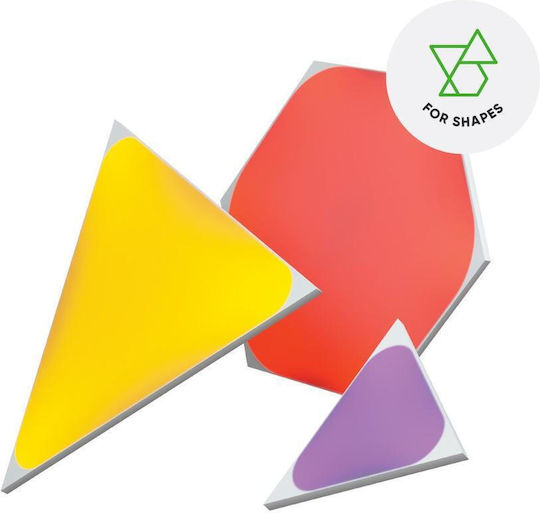 Nanoleaf Smart Dekoratives Tischlampen Shapes Hexagons Expansion 3er Pack LED RGB Sechseck 3 Stück