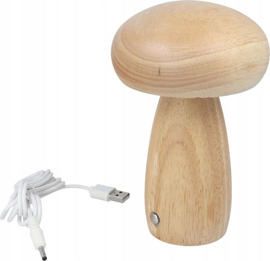 Decorative Lamp Mushroom Beige