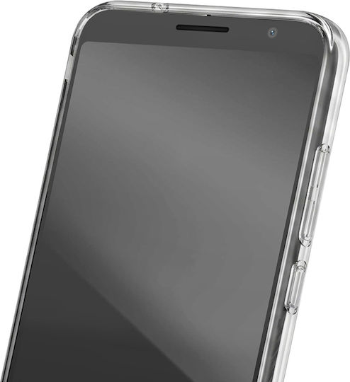 Bigben Connected 2-in-1 Pack Soft Case Tempered Glass Screen Protector Tcl 501 Transparent