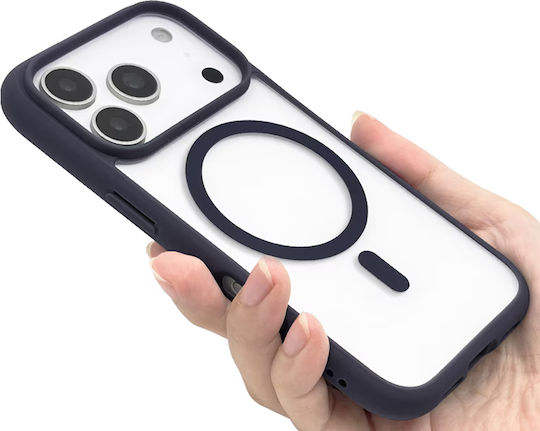 Force Case Калъф Iphone 17 Pro Съвместим С Magsafe Удароустойчив 3м С Пълно Покритие (360°) Подсилена Защита Син