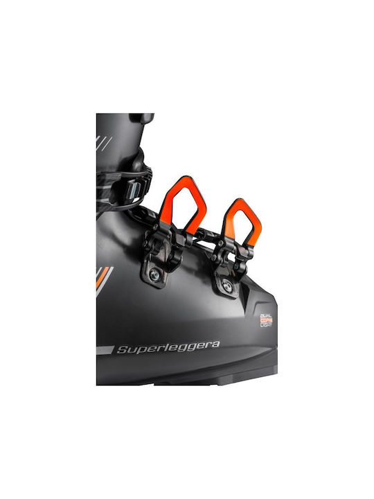 Lange Kinder Ski-Stiefel Schwarz