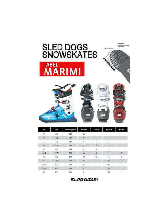 Pegas Men's Ski Boots Blue-White