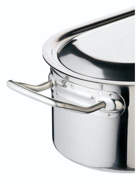 Kitchen Craft Тава с Капак от Неръждаема Стомана 15x45.5см