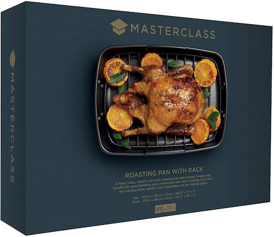 Kitchen Craft Backform Aus rostfreiem Stahl 28x40cm