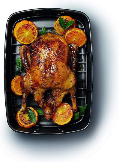 Kitchen Craft Ταψί από Ανοξείδωτο Ατσάλι με Αντικολλητική Επίστρωση 28x40cm