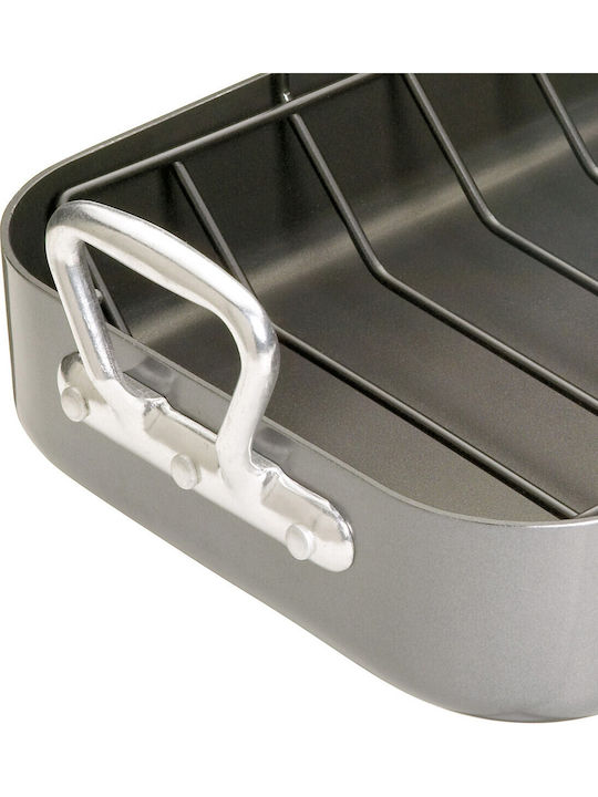 Kitchen Craft Backform aus Rostfreiem Stahl mit Antihaftbeschichtung 28x40cm