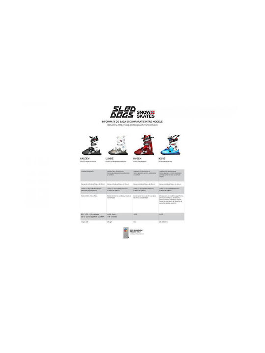 Pegas Men's Ski Boots Blue-White Multicolor