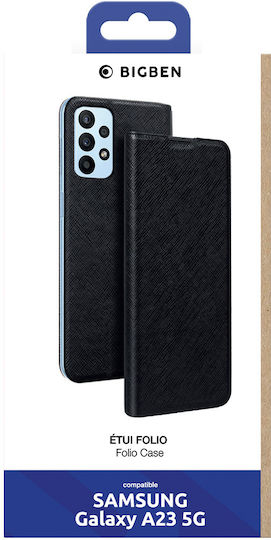 Bigben Case Galaxy A23 5g Card Holder Stand Function Black