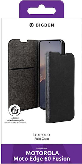 Bigben Case Motorola Edge 60f Card Holder Stand Function Black