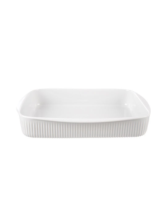 Orion Rectangular Heat-Resistant Cookware Made of Porcelain 36.5x30x6cm
