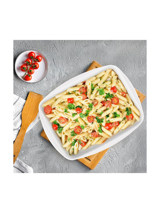 Orion Rectangular Heat-Resistant Cookware Made of Porcelain 36.5x30x6cm