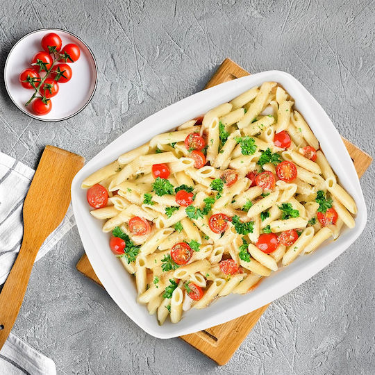 Orion Rectangular Heat-Resistant Cookware Made of Porcelain 36.5x30x6cm