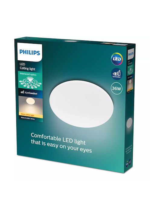 Philips Moire Mount Ceiling Light 49cm LED
