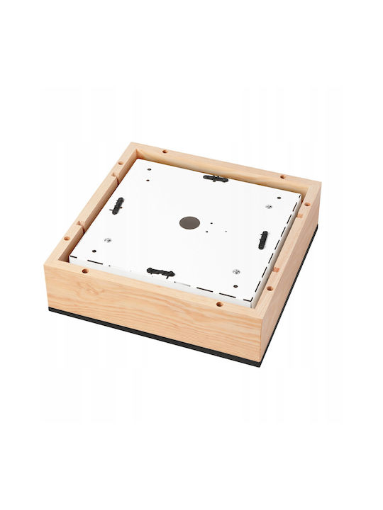 Lamkur Deckenleuchte 31cm Beige mit Fassung E27