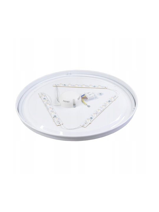 LED таванна лампа 18W 1440lm IP44 4000K