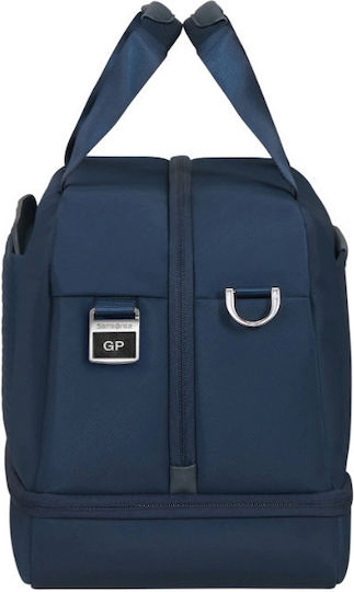 Samsonite Duffle Σακ Βουαγιάζ Μπλε Υφασμάτινο