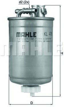 Filtru Original De Benzină Mahle Kl 476d