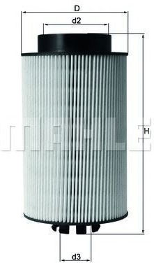 Mahle Original Benzinfilter Kx 191/1d