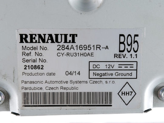 Renault Unitatea De Control Al Iluminatului Auto