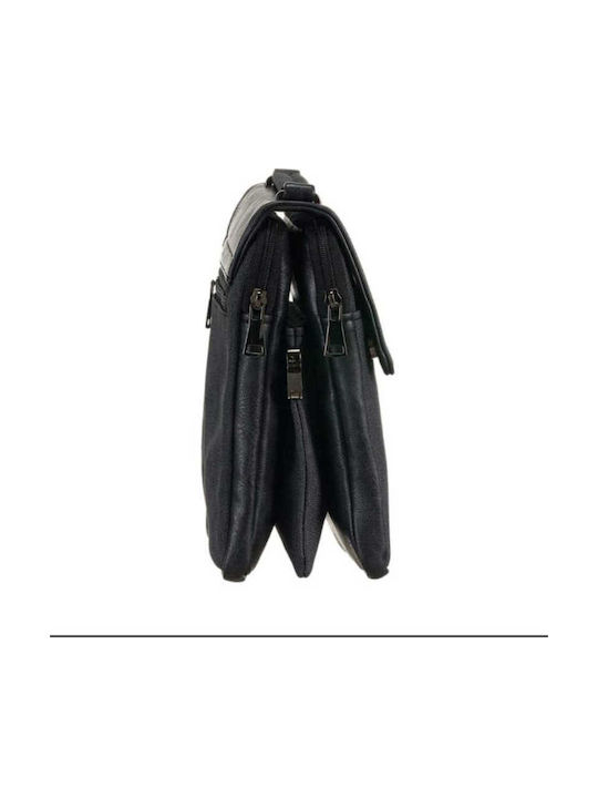 Leather Women's Shoulder Bag Black