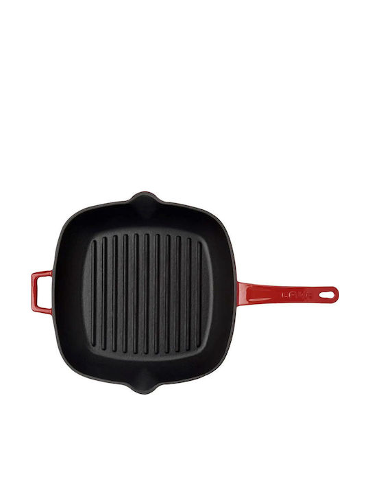 Lava Grătar Glaze Din Fontă Cu Capac 26cm