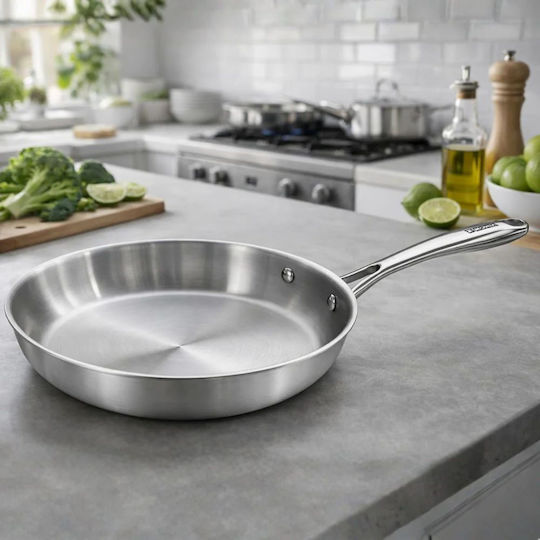 Monix Planet Inox Stainless Steel Pan with Ceramic Coating 20cm