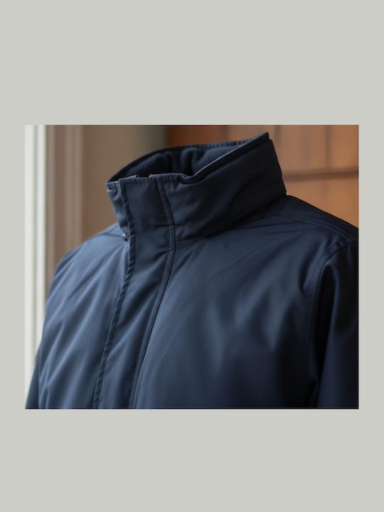 Dover TRW297 Men's Winter Jacket Waterproof Navy Blue