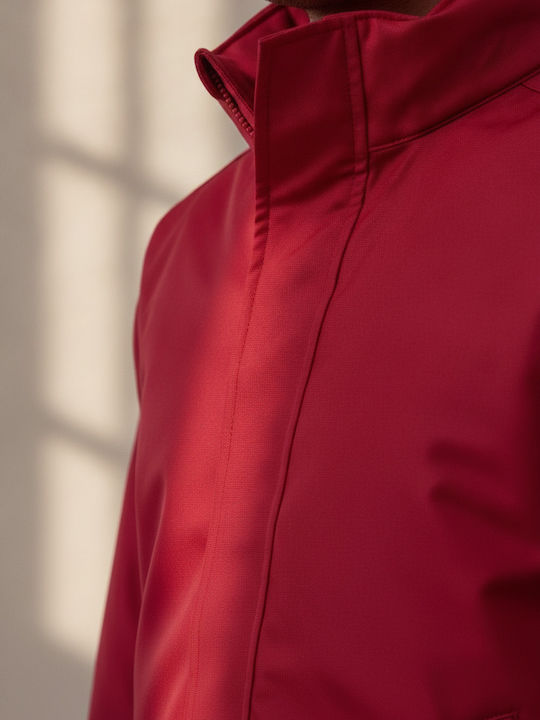 JM970 Men's Winter Jacket Waterproof and Windproof Red