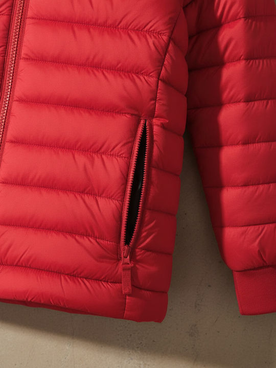 Jacke Puffer Red