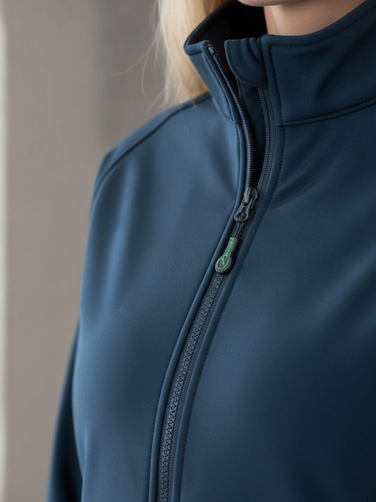 Damen Softshell Jacke Navy Blau