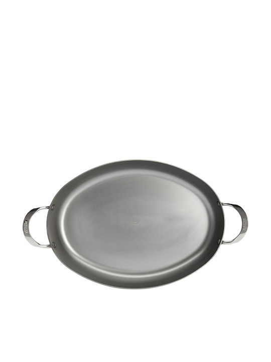 De Buyer Mineral B Saganaki Pan Made of Steel with Non-Stick Coating 24cm