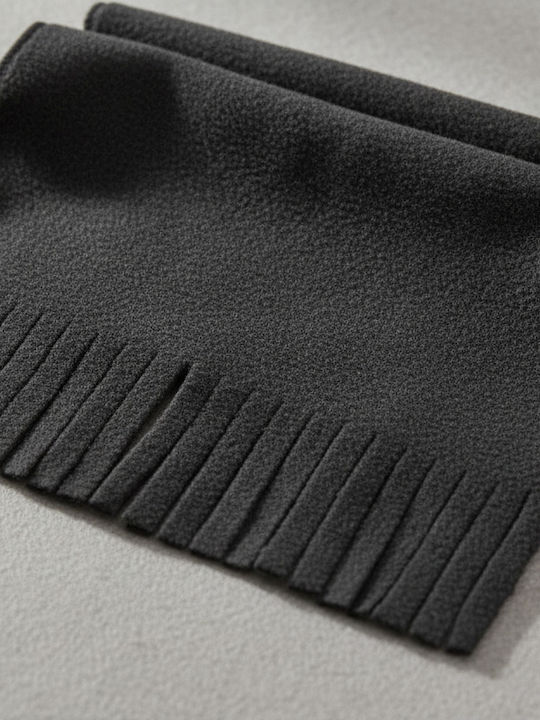 Γυναικείο Fleece Κασκόλ Μαύρο