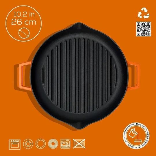 Lava Lava Gusseisen Grill 26cm
