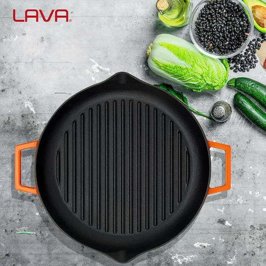 Lava Lava Gusseisen Grill 26cm
