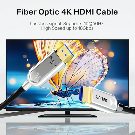 Unitek Active Optical Hdmi 2.0 Premium 15.0m C11092a-15m